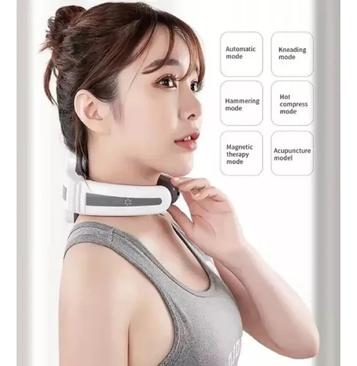 JT688 RECHARGEABLE MASSAGE MACHINE 4 HEADS 5