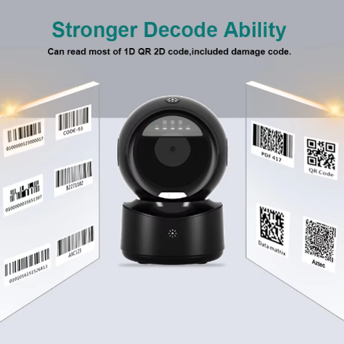 BARCODE READER 2D OMNI DIRECTIONAL USB NETUM 5