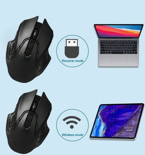 WIRELESS MOUSE LARGE GAMING 4