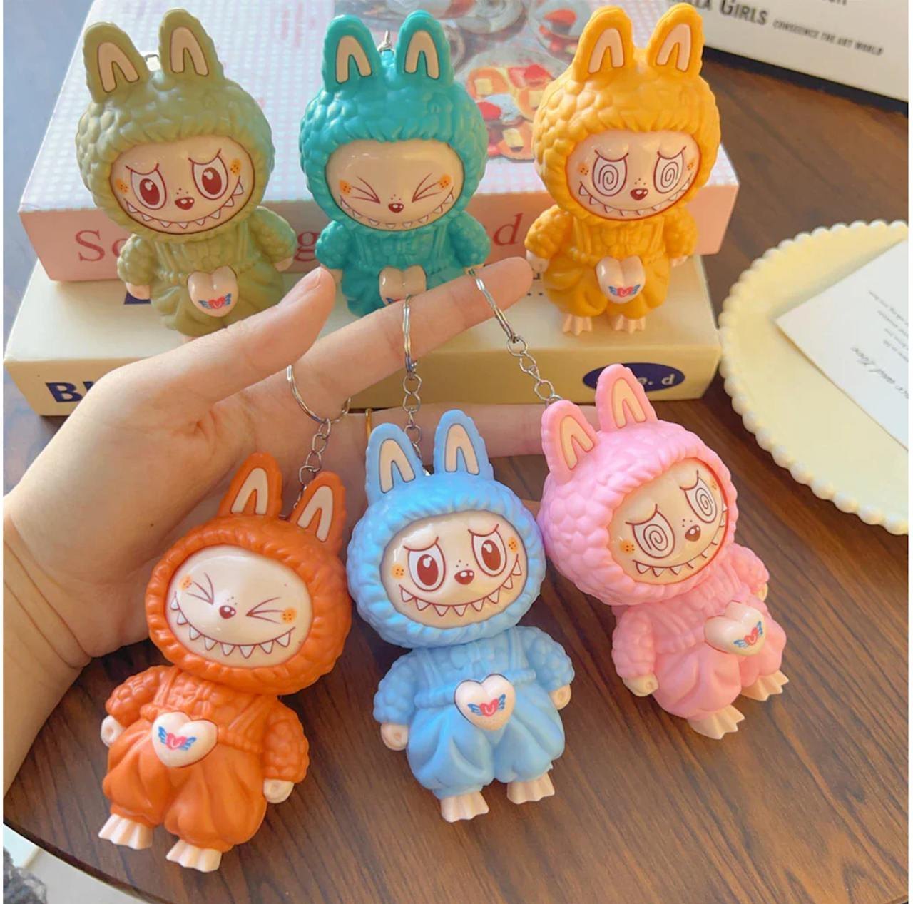 KEYCHAIN LABUBU FACE CHANGING COLLECTION 3
