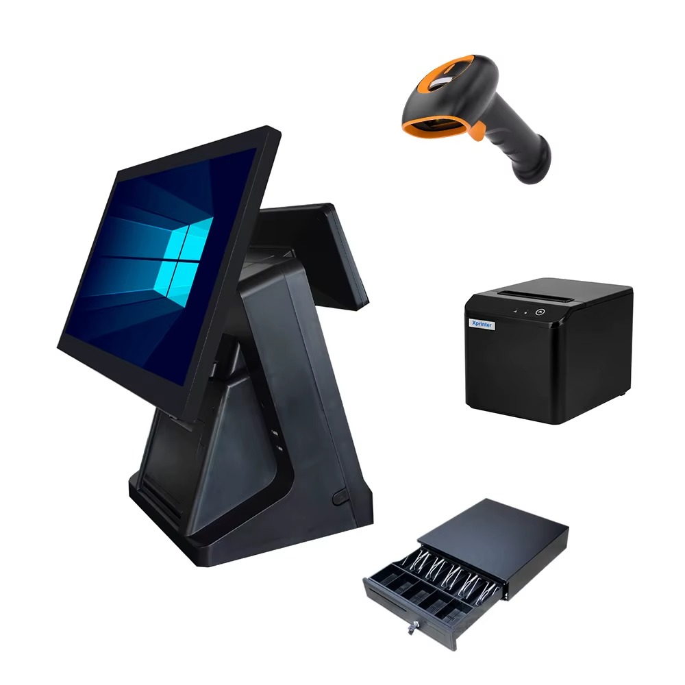 POS HAIXUN 15A WITH BACK DISPLAY 8TH GEN 4