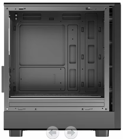 CASE GAMING ATX BLACK 7 FANS GLASS 4