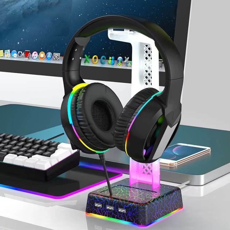 RGB GAMING HEADSET HOLDER STAND Z3