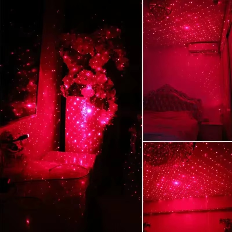 LASER STAR DECORATION LAMP USB 4