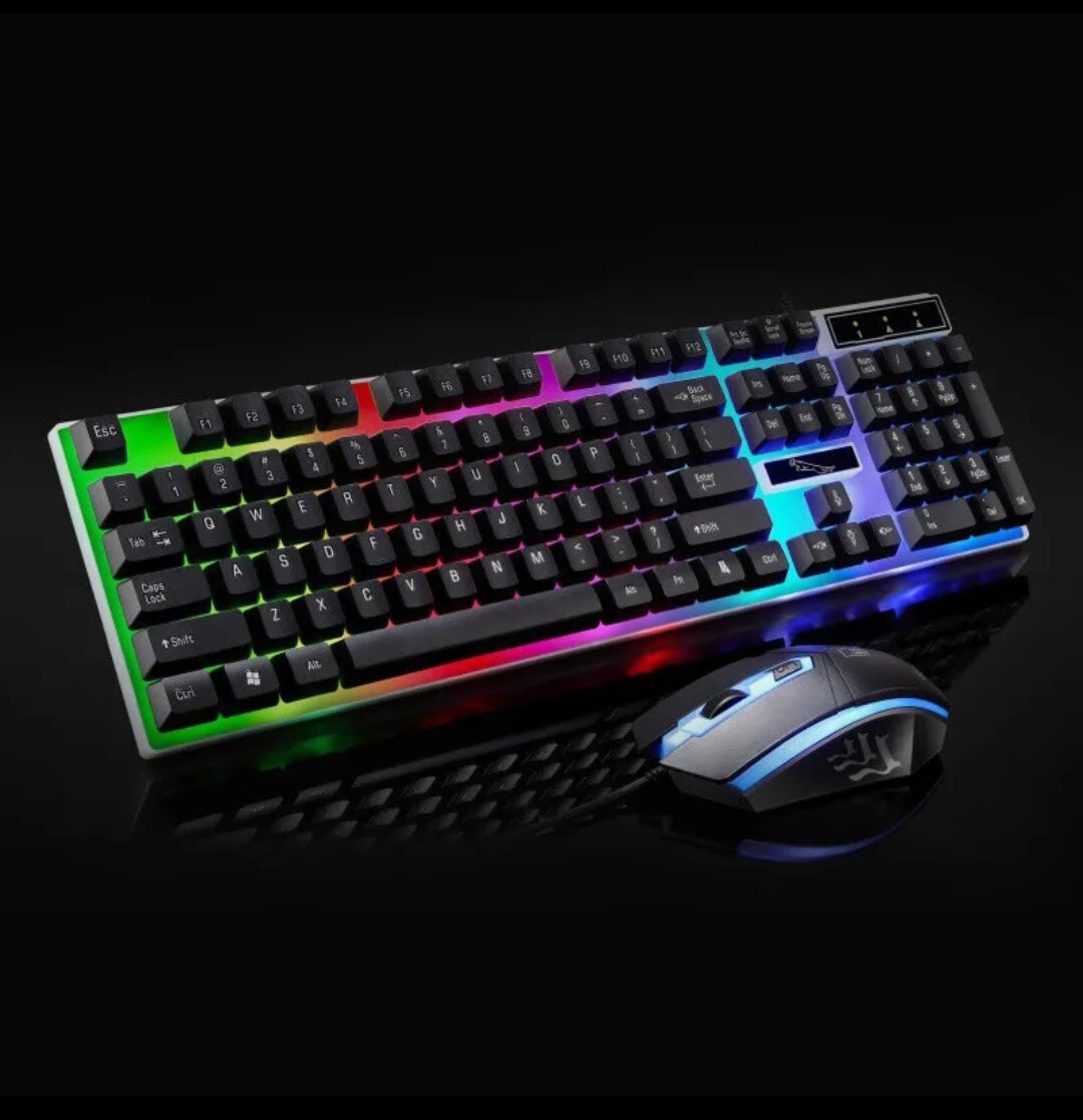 GTX350 RGB GAMING KEYBOARD & MOUSE SET USB WIRED
