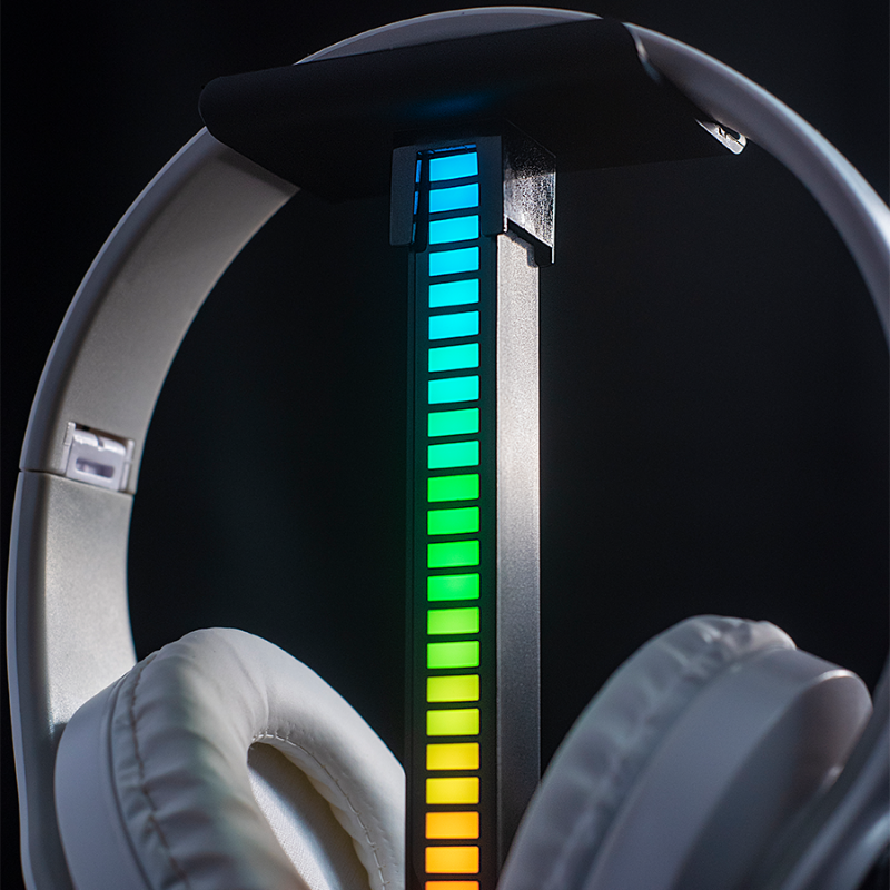 RGB GAMING HEADSET HOLDER STAND T12 3