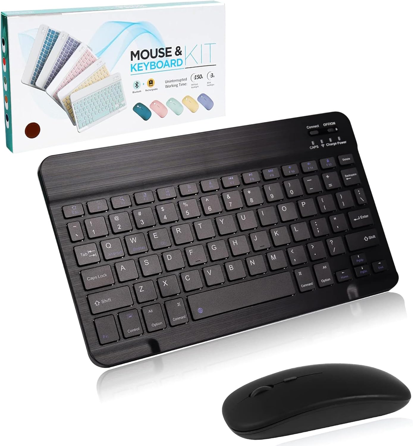 78-Key Wireless Keyboard and Mouse Combo