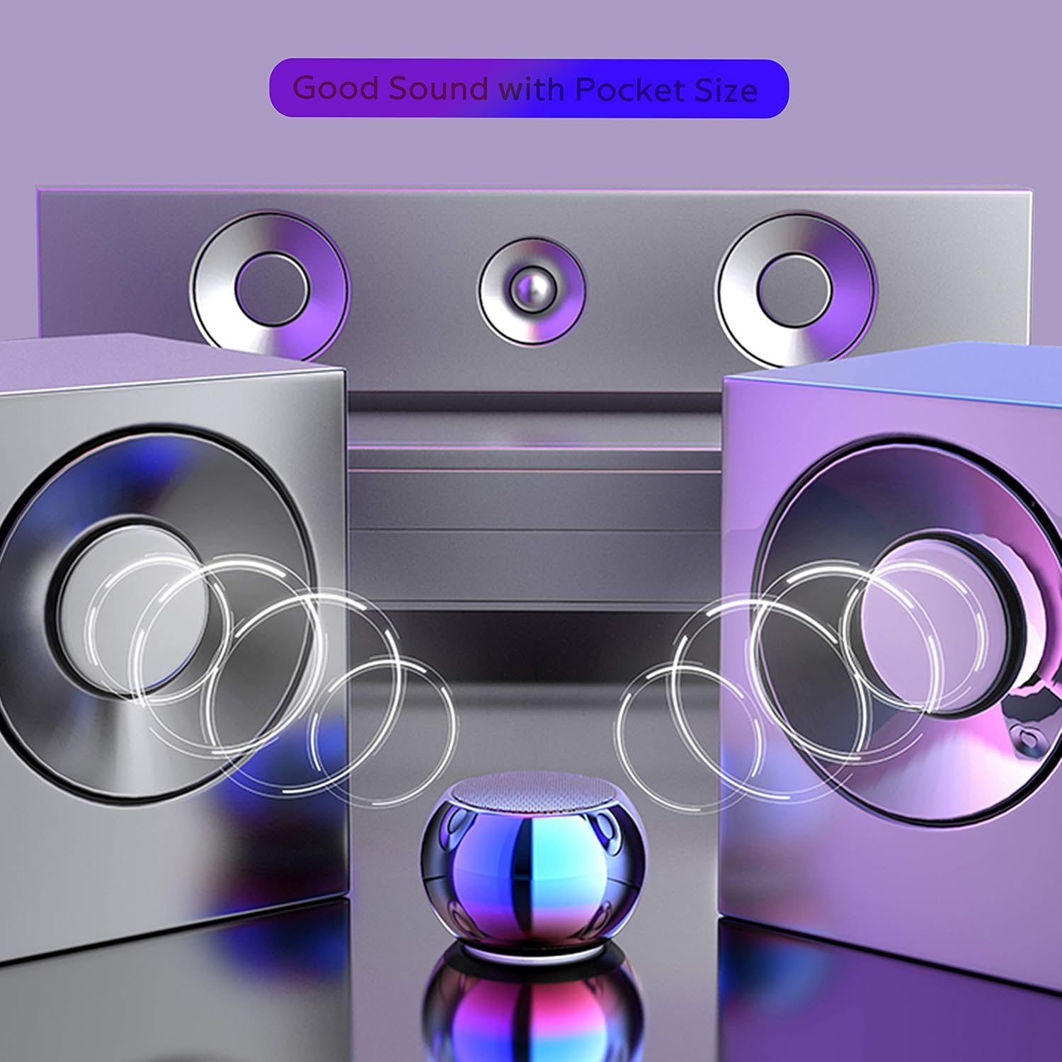 Mini Portable Wireless Speaker 5W 8