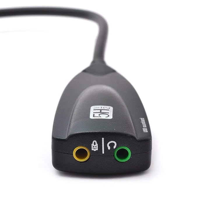 USB Sound Card 7.1 External Audio Adapter 4
