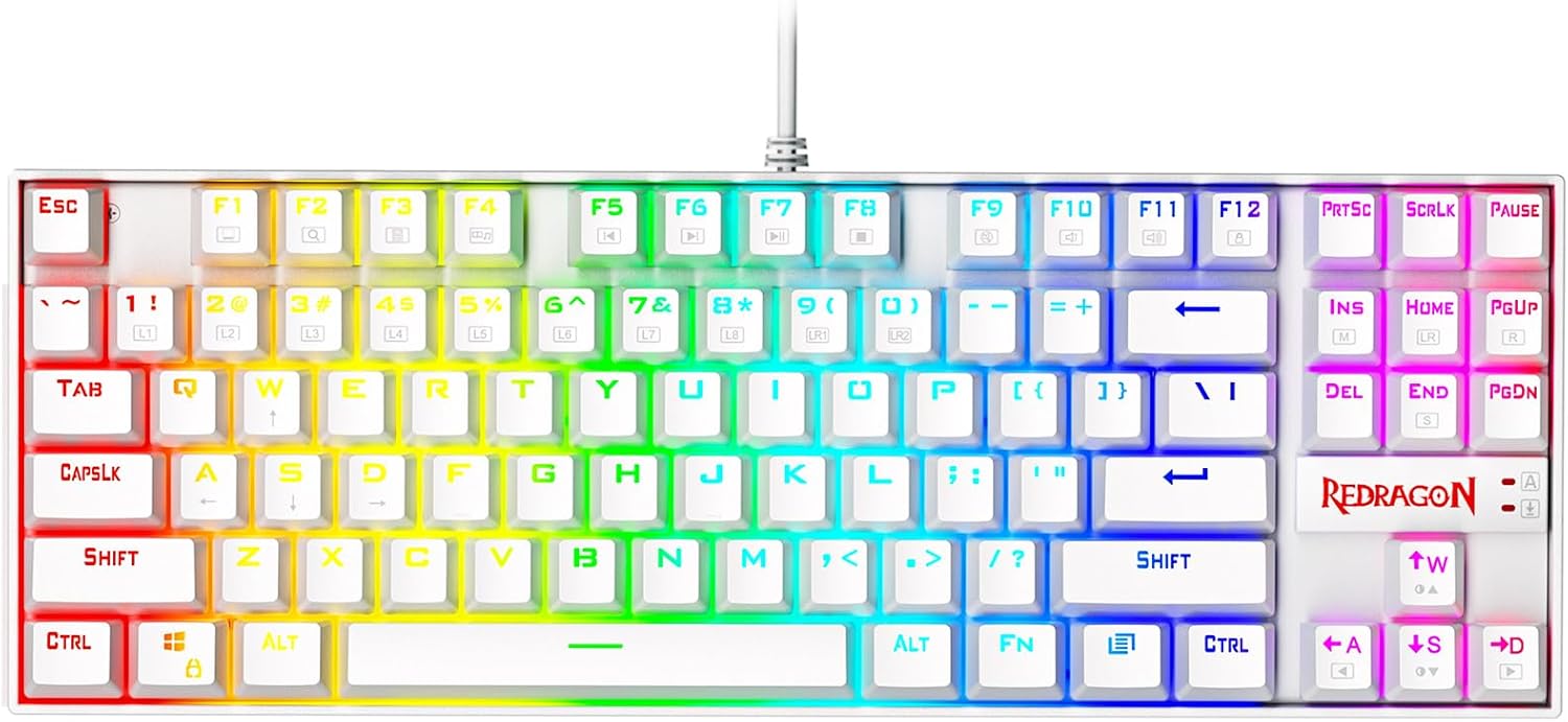 Redragon Kumara TKL Mechanical Gaming Keyboard (Red Switch)