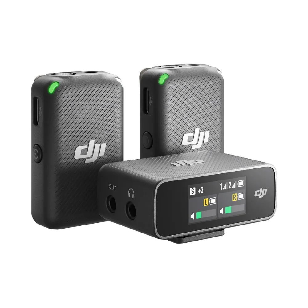 DJI Mic - 2 Person Compact Digital Wireless Microphone