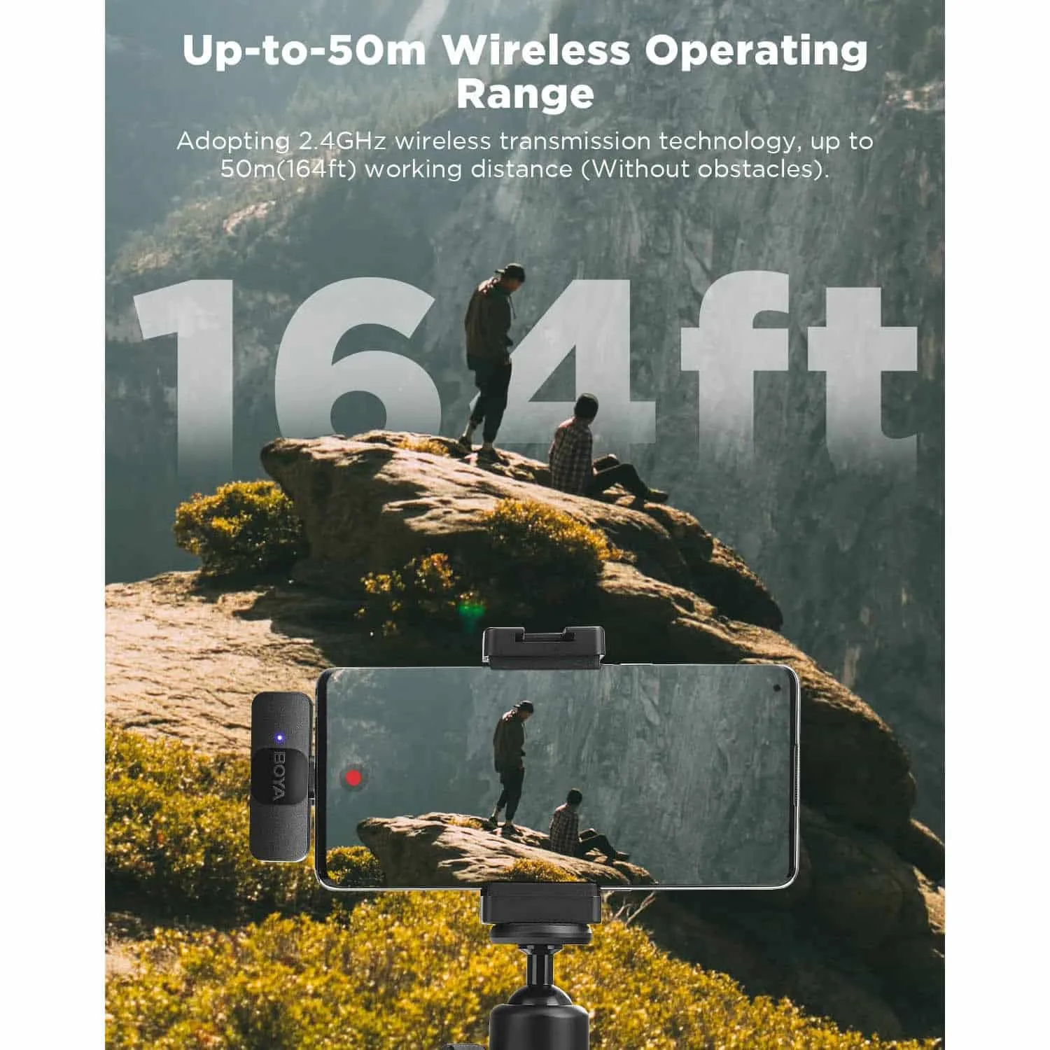 BOYA BY-V20 USB-C Wireless Microphone (2 Person) 3