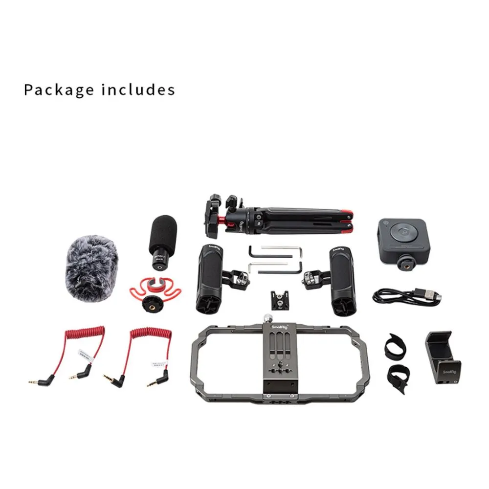 SmallRig All-in-One Smartphone Mobile/Vlogging Video Kit 3