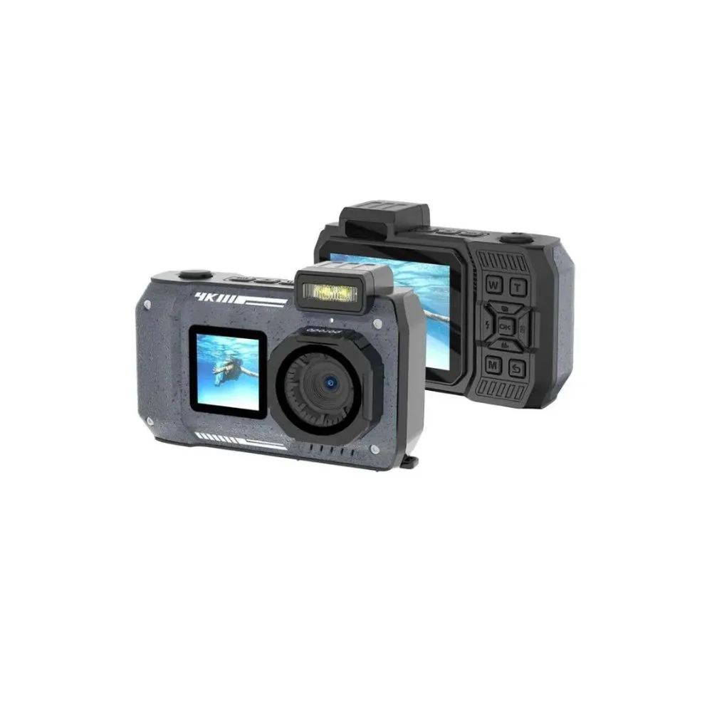 Porodo Waterproof Digital Camera Dual Screen & 18x Zoom 4