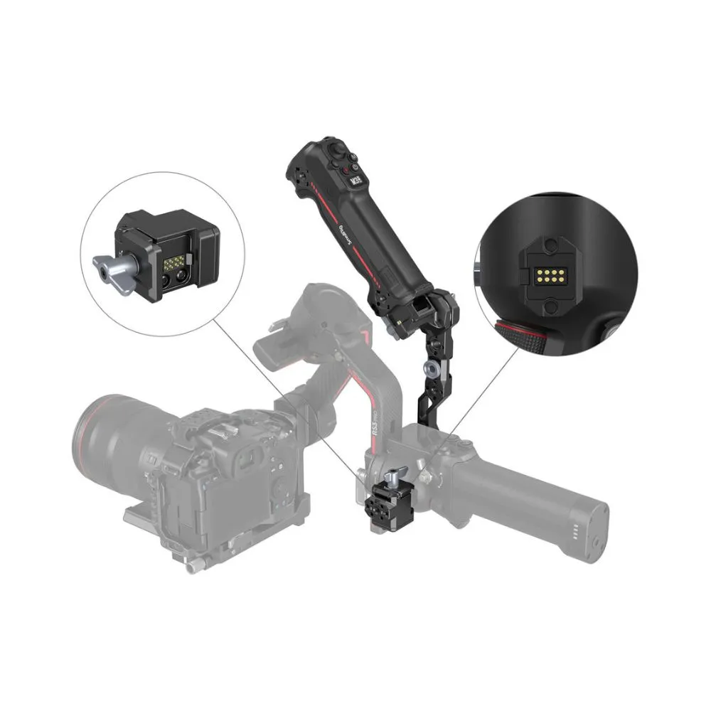 SmallRig Wireless Control Sling Handgrip for DJI RS 2/RS 3 Pro/RS 4/RS 4 Pro 4