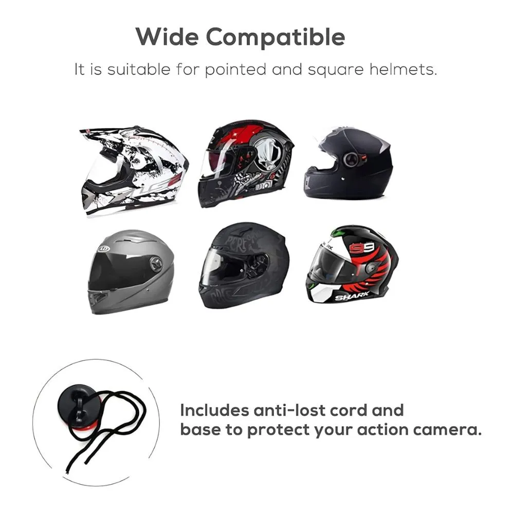 MAKINGTEC Motorcycle Helmet Chin Mount Kit for Gopro 6