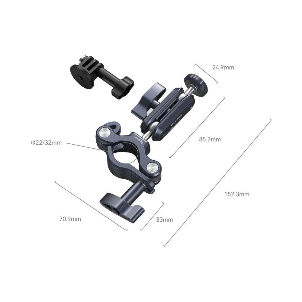 SmallRig Action Camera Handlebar Clamp 2