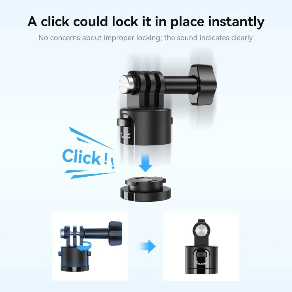 TELESIN ElectronGeek Mount Adapter Base for GoPro Accessories 3