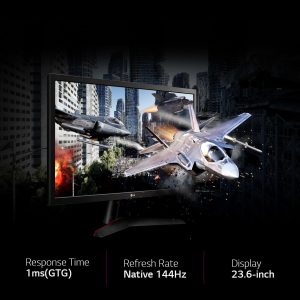 LG 24GL600F 144Hz Monitor