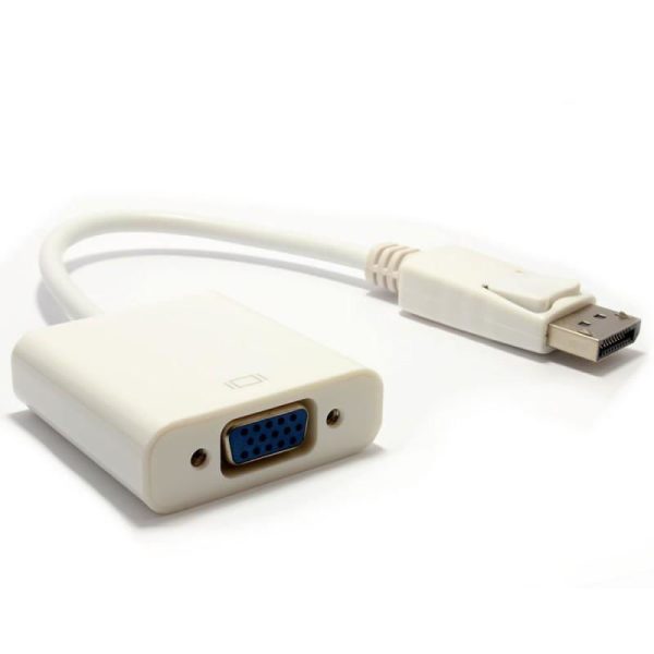 Display Port To VGA Female Cable Converter