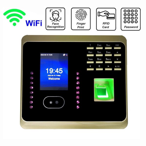 ZKT UF100 Plus Finger & Face WiFi Attendance Machine