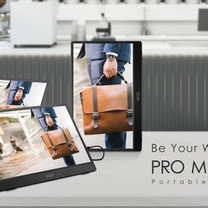 MSI Pro MP161 Portable Monitor, 6" FHD IPS