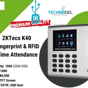 ZKTeco K40 Fingerprint Time Attendance and Access Control