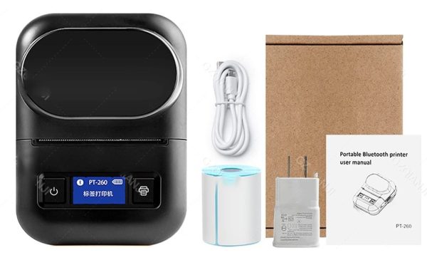Thermal Bluetooth Label Printer PT-260