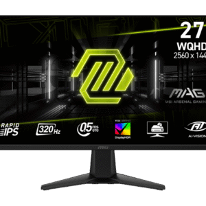 Msi MAG 275QF X32 27″ QHD 320Hz IPS Gaming Monitor – Ultra Fast 2K Display