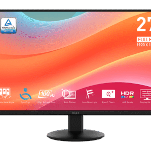 MSI PRO MP272L 27” FHD Business Monitor – 100Hz IPS Panel
