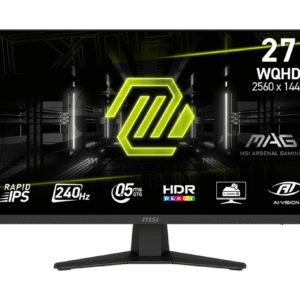 MSI 27" 240 Hz Rapid IPS WQHD Gaming Monitor AMD Adaptive Sync MAG 274QF X24