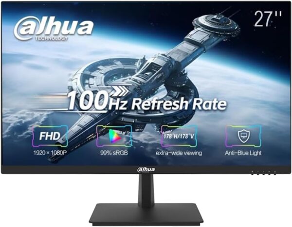 Dahua Monitor 27" 100Hz Fhd Vga, Hdmi Anti-Blue Light 1920 X 1080 Dhi-Lm27-A200f