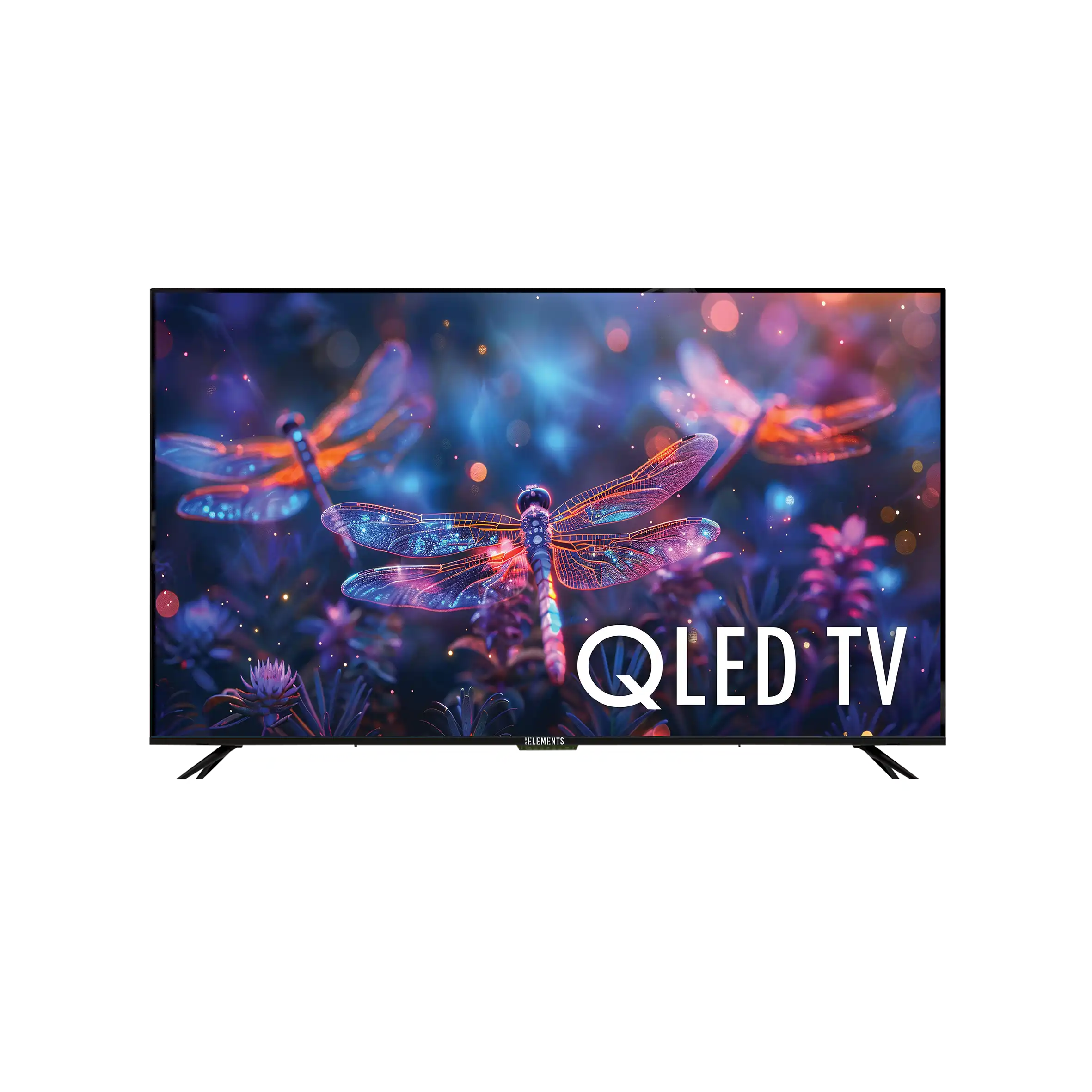 ELEMENTS 85'' QLED TV UHD 4K SMART Frameless -WebOS