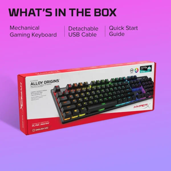KEYBOARD HYPERX ALLOY ORIGINS - Image 2