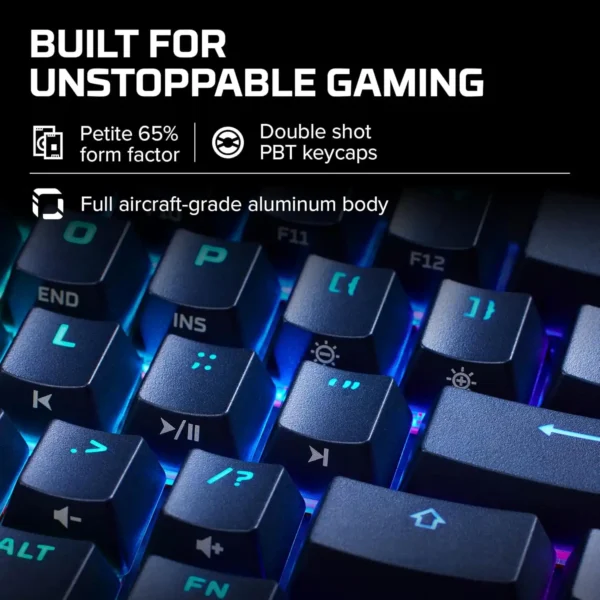 HyperX Alloy Origins 65 - Mechanical Gaming Keyboard - Image 3