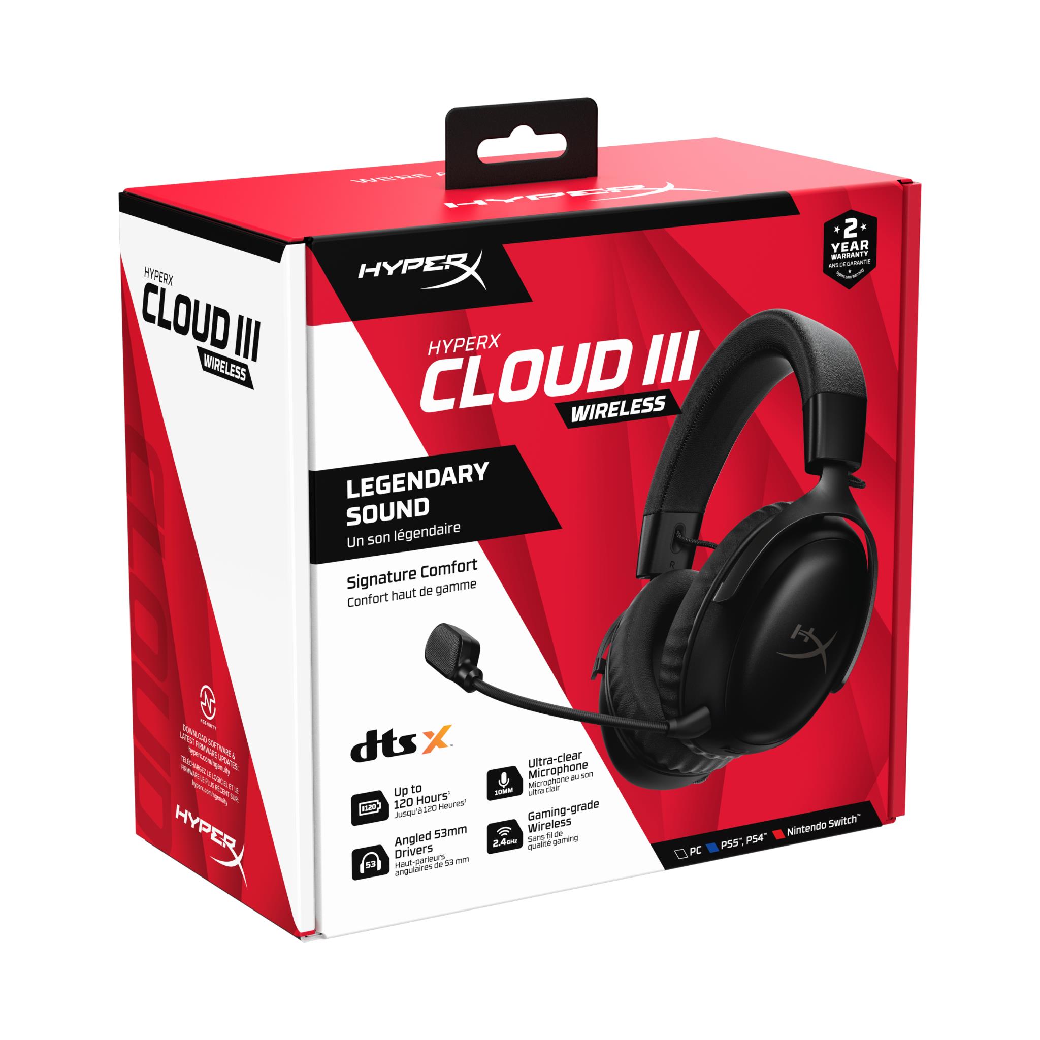 HyperX Cloud III Wireless - Gaming Headset