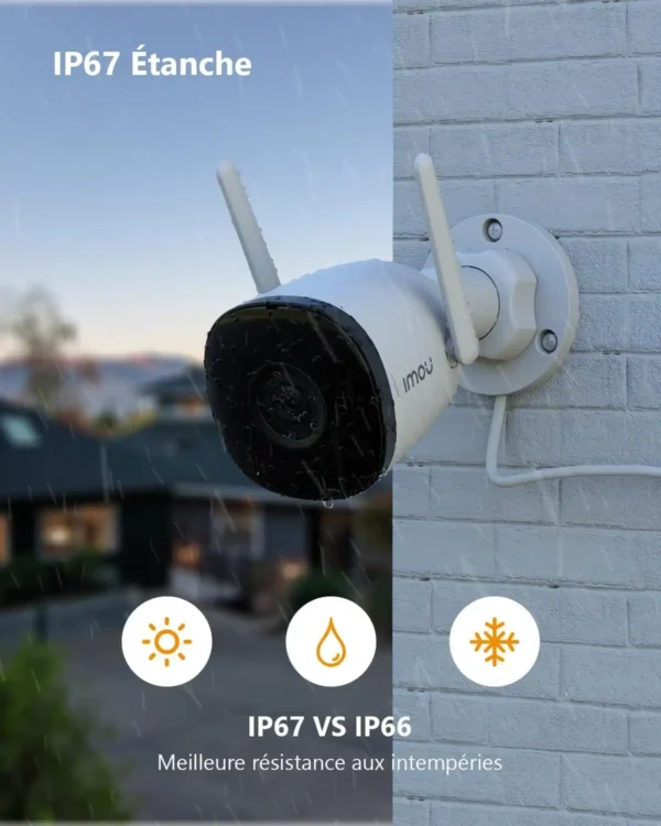Imou 2K(3MP) Outdoor WiFi Surveillance Camera - Image 3