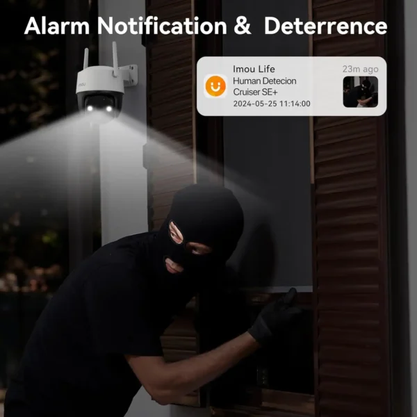 Imou Cruiser SE+ 3MP Smart Security Camera - Image 5
