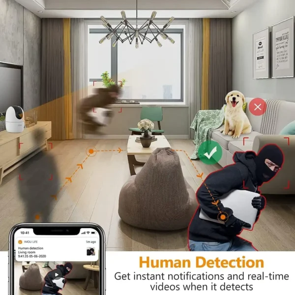 Ranger 2 3MP indoor Wifi Smart Security Camera - Image 5
