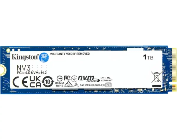 KINGSTON NV3 1TB M.2 PCIe 4.0 NVMe SSD - Image 2