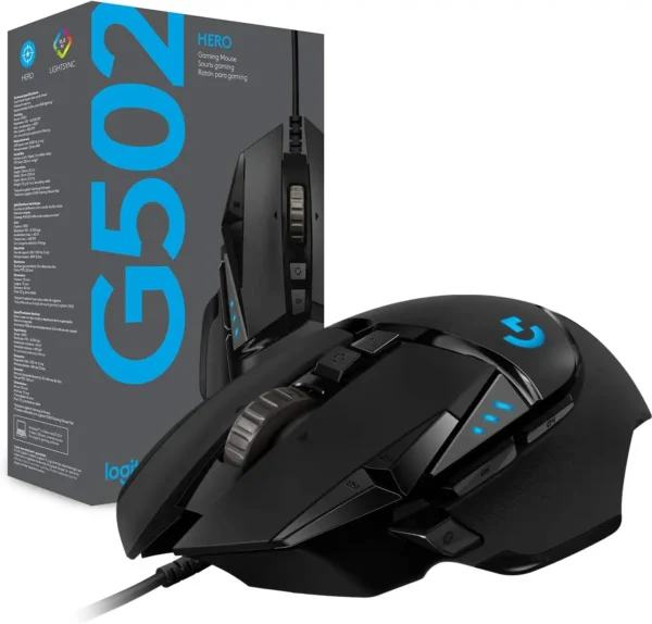 Logitech G502 HERO High Performance Wired Gaming Mous