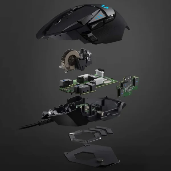 Logitech G502 HERO High Performance Wired Gaming Mous - Image 3