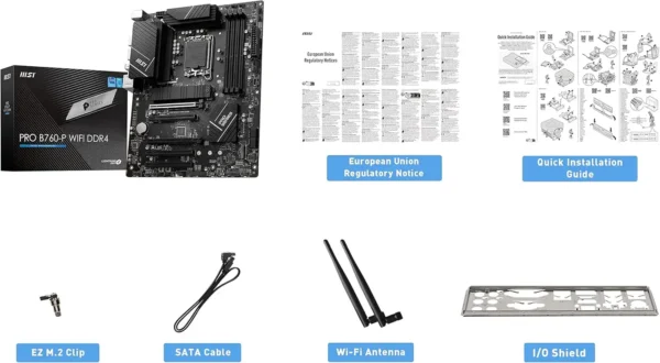 MSI PRO B760-P WiFi DDR4 ProSeries Motherboard - Image 3