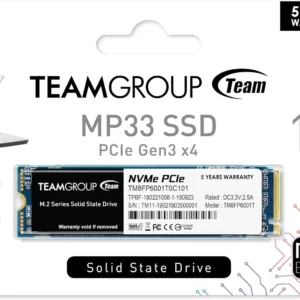 TEAM GROUP MP33 M.2 2280 1TB PCIe SSD
