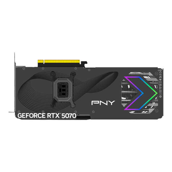 PNY GeForce RTX™ 5070 ARGB EPIC-X RGB™ Overclocked Triple Fan GPU - Image 3
