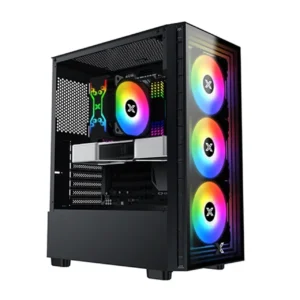 RGB gaming computer case