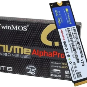 TwinMOS AlphaPro NVMe M2 2280 SSD Hard Drive, 1 TB
