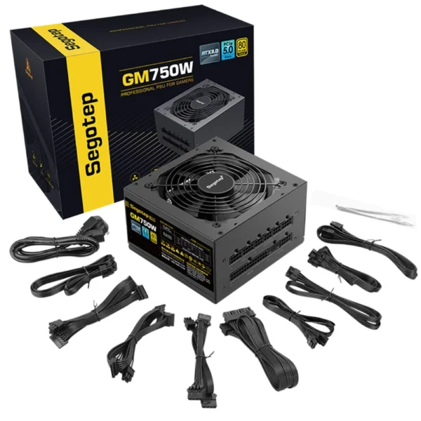 Segotep GM750W 750W ATX 3.0 80+ Gold Fully Modular - Image 2