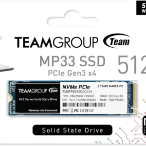 TEAMGROUP MP33 M.2 PCIe SSD 512GB |