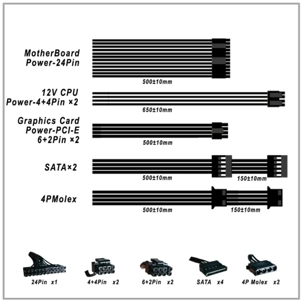 Toplink RGB 600W Non Modular - Image 4